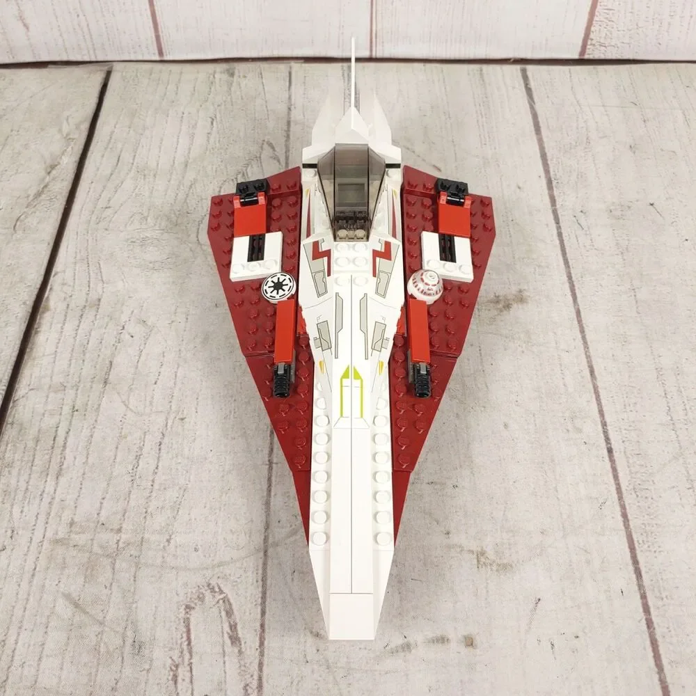 LEGO Star Wars Jedi Starfighter 7143 - 100% COMPLETE - NO Box Or Manual Obi-wan